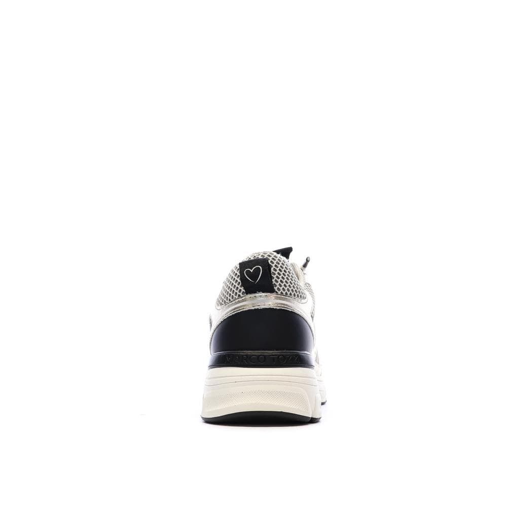 Baskets Doré Femme Marco Tozzi Gold 3