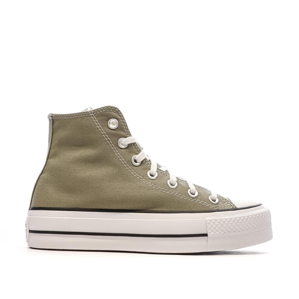 Baskets Kaki Femme Converse Chuck Taylor All Star Lift A07571C 2