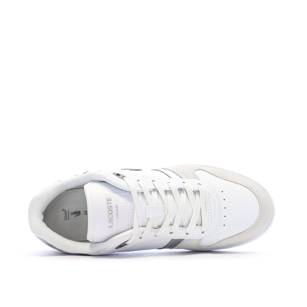 Basket Blanc/Gris Femme Lacoste T-clip Set 224 4