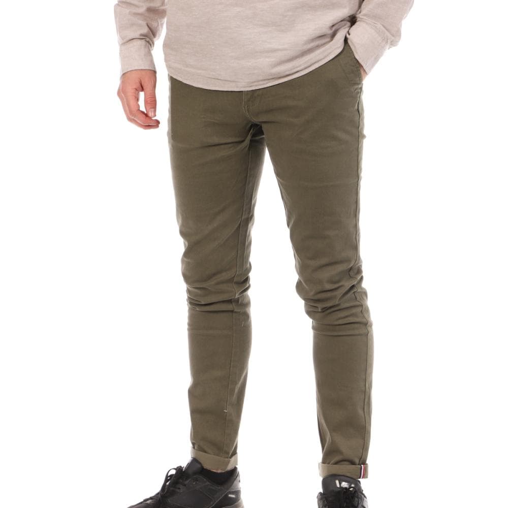 Pantalon Chino Kaki Homme La Maison Blaggio Tyson 1