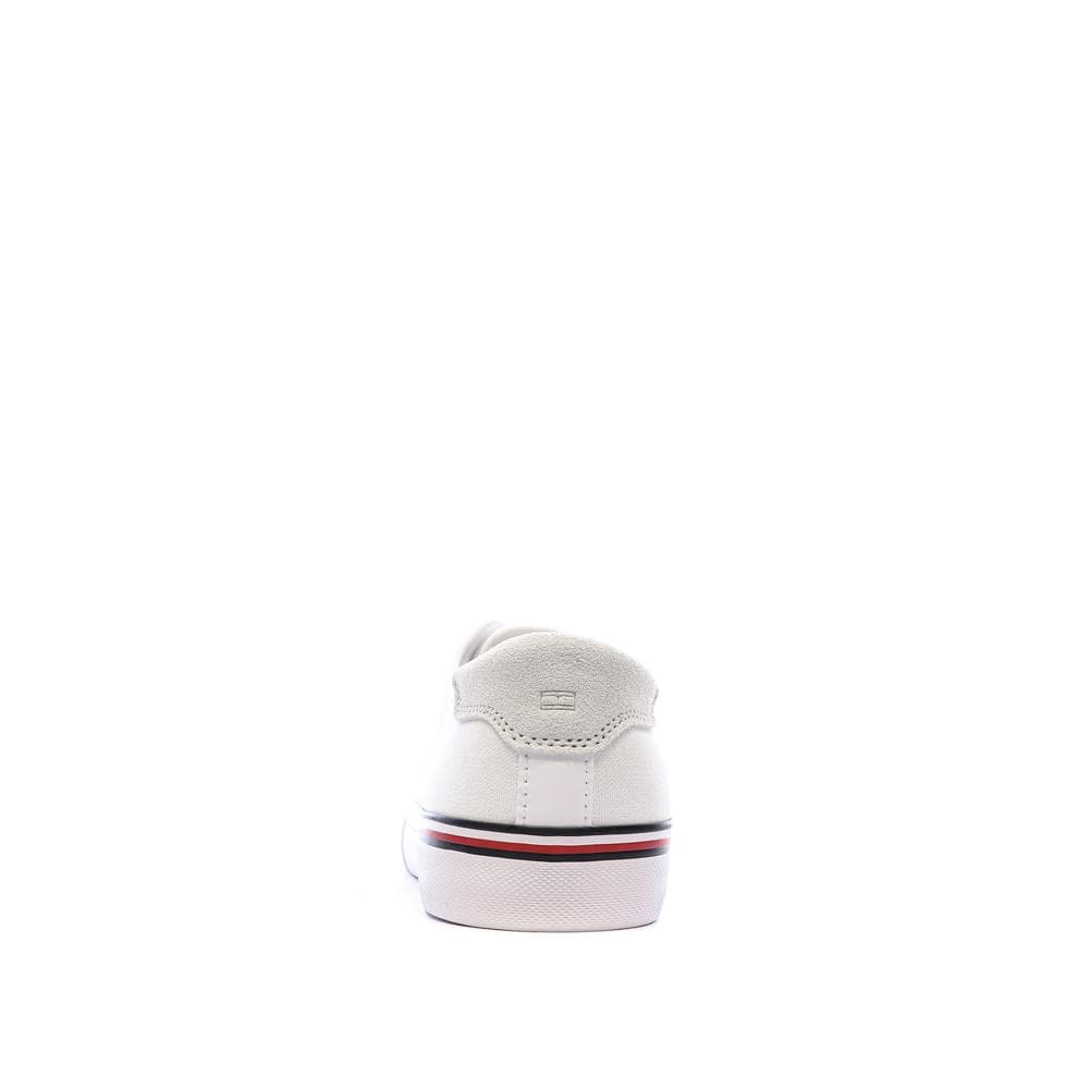 Baskets Blanches Homme Tommy Hilfiger Core Corporate Vulc 3