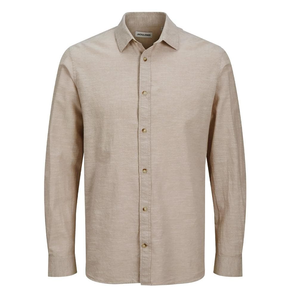 Chemise Beige Homme Jack & Jones Summer 12274911 2