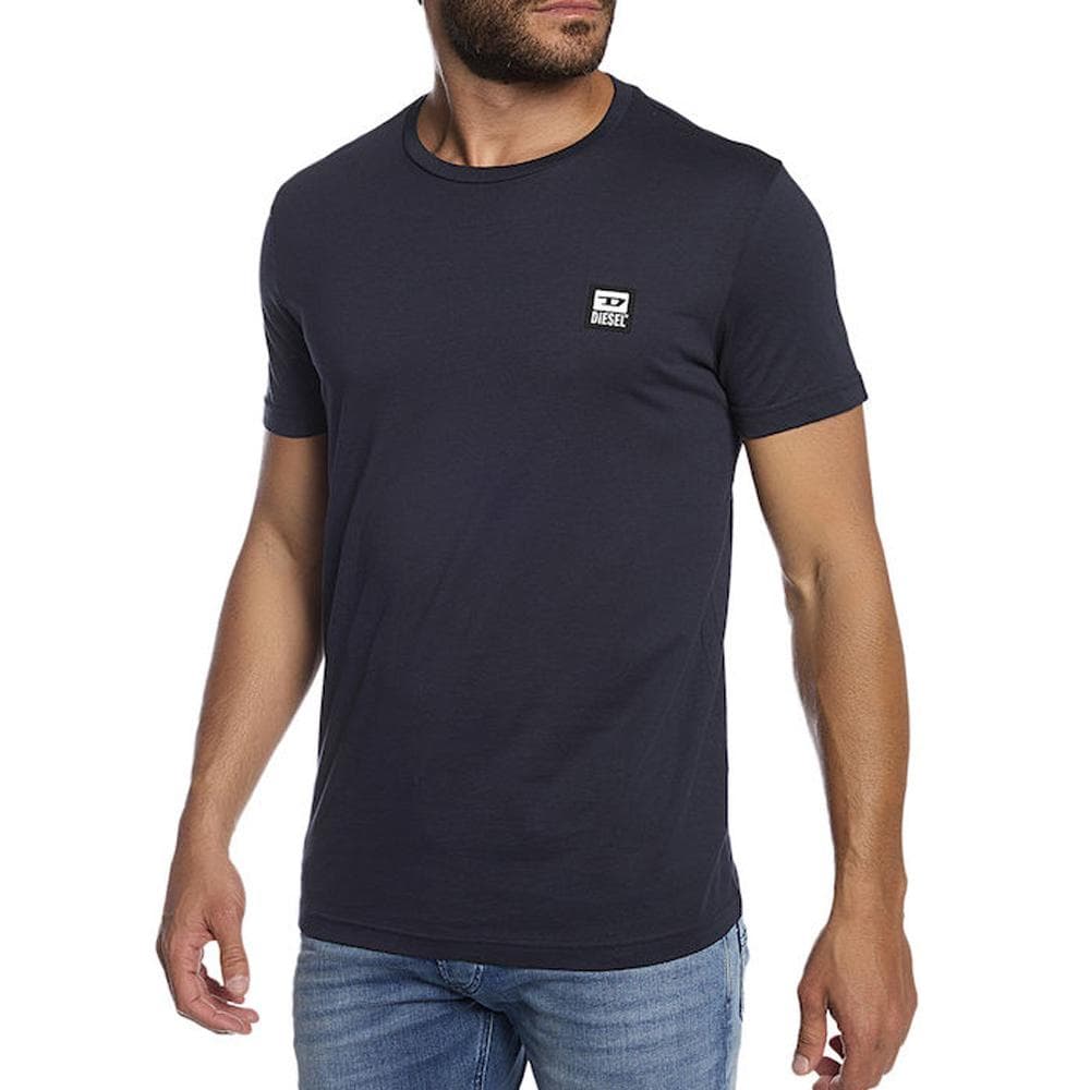 T-shirt Noir Homme Diesel T-Diegos 1