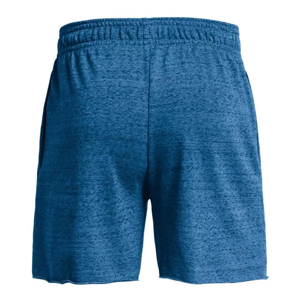Short Bleu Foncé Homme Under Armour Rival Terry 6 2