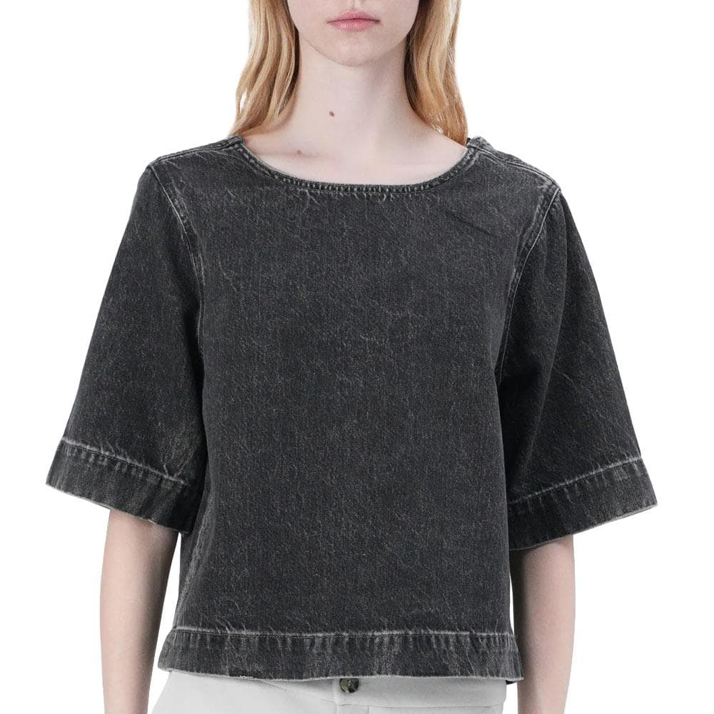 Blouse en Jean Noir Femme Only Gigi 1
