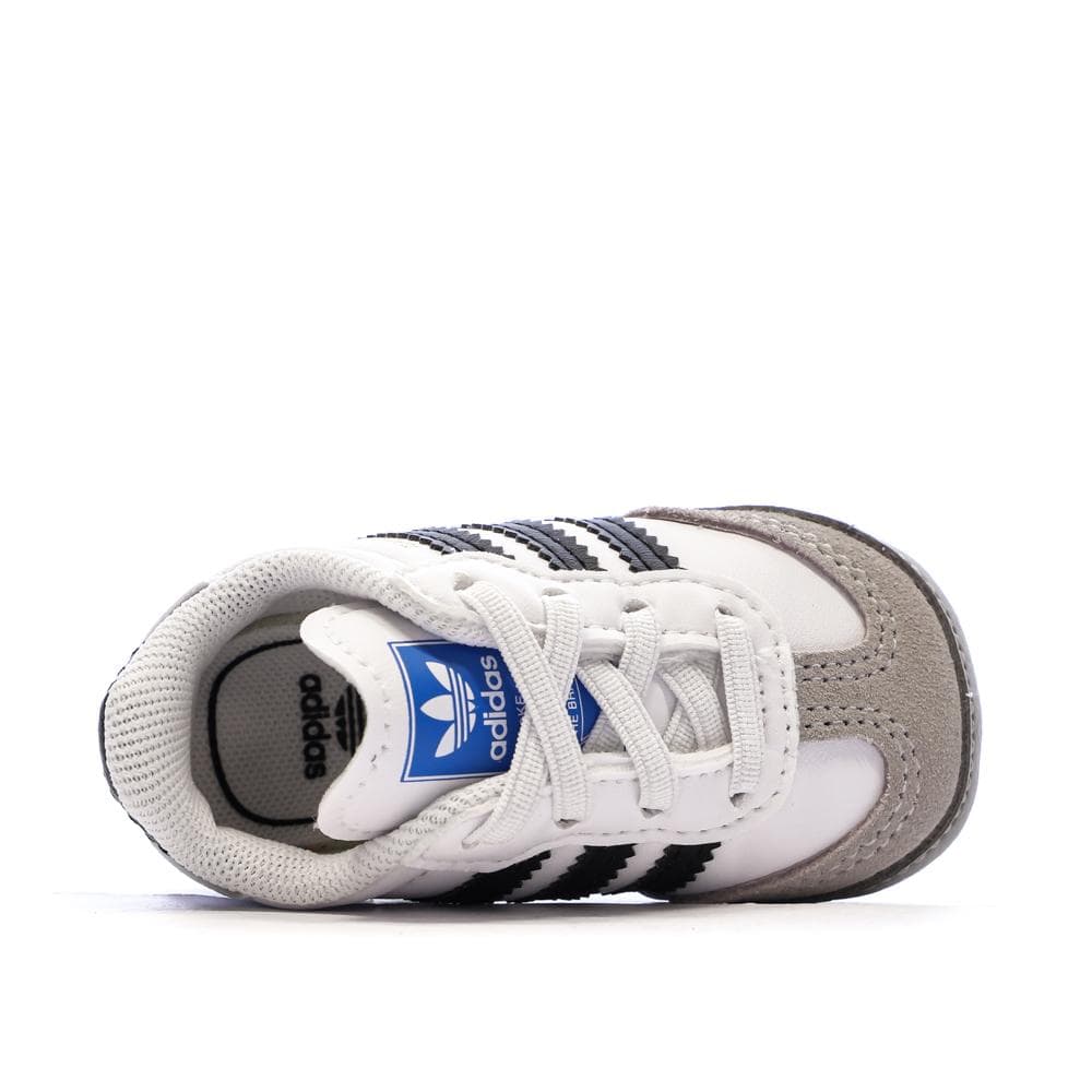 Samba Baskets Blanches/Noires Bébé Adidas 4