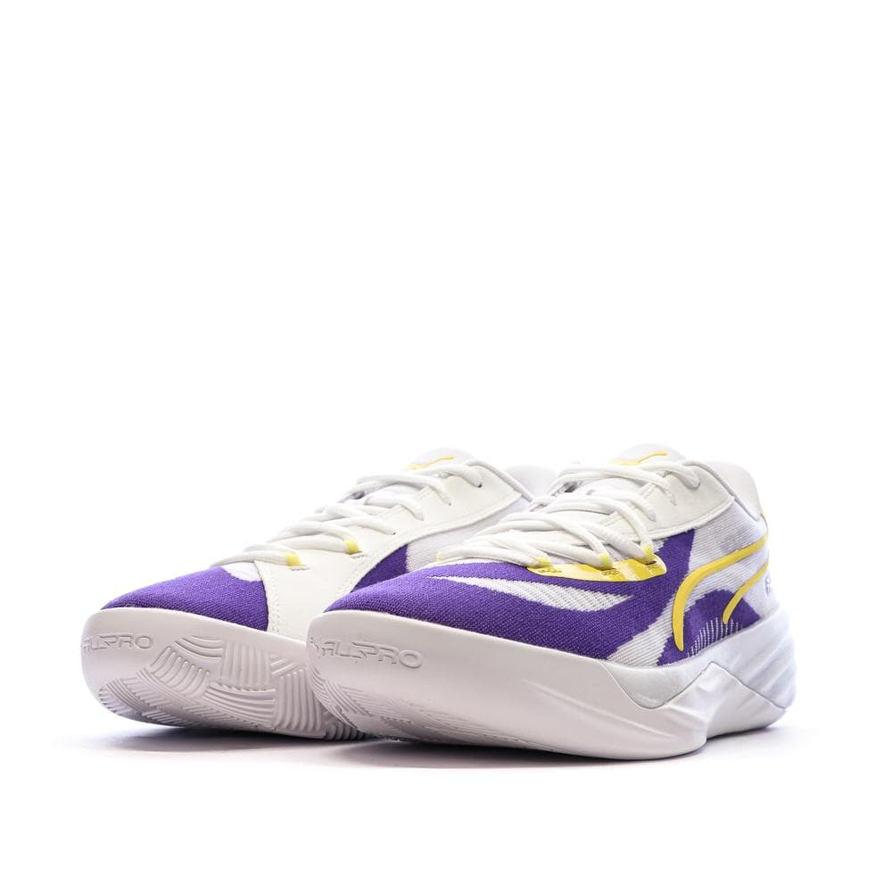 Chaussures de Basketball Blanches Homme Puma All-pro Nitro 6