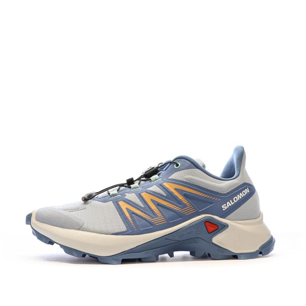 Chaussures de trail Bleu/Beige Femme Salomon Sagacross W 1