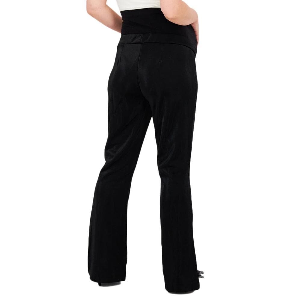 Pantalon de Grossesse Noir Femme Vero Moda Maternity Kamma Flared 2