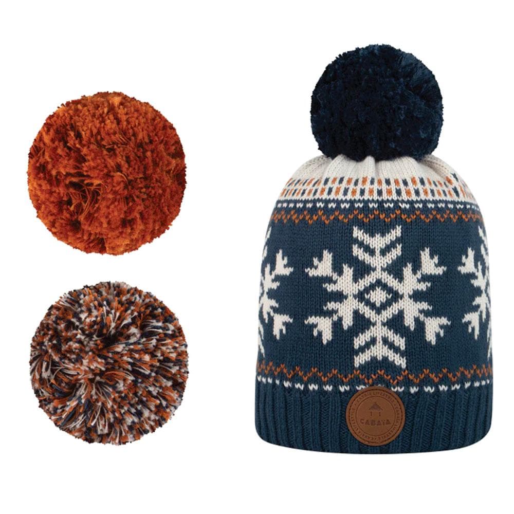 Bonnet Bleu/Beige Garçon Cabaia No Polar 1