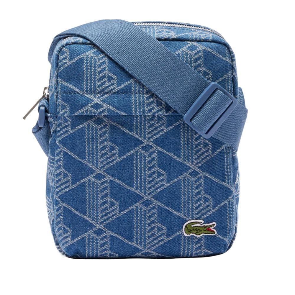Sacoche Bleu Homme Lacoste denim 1