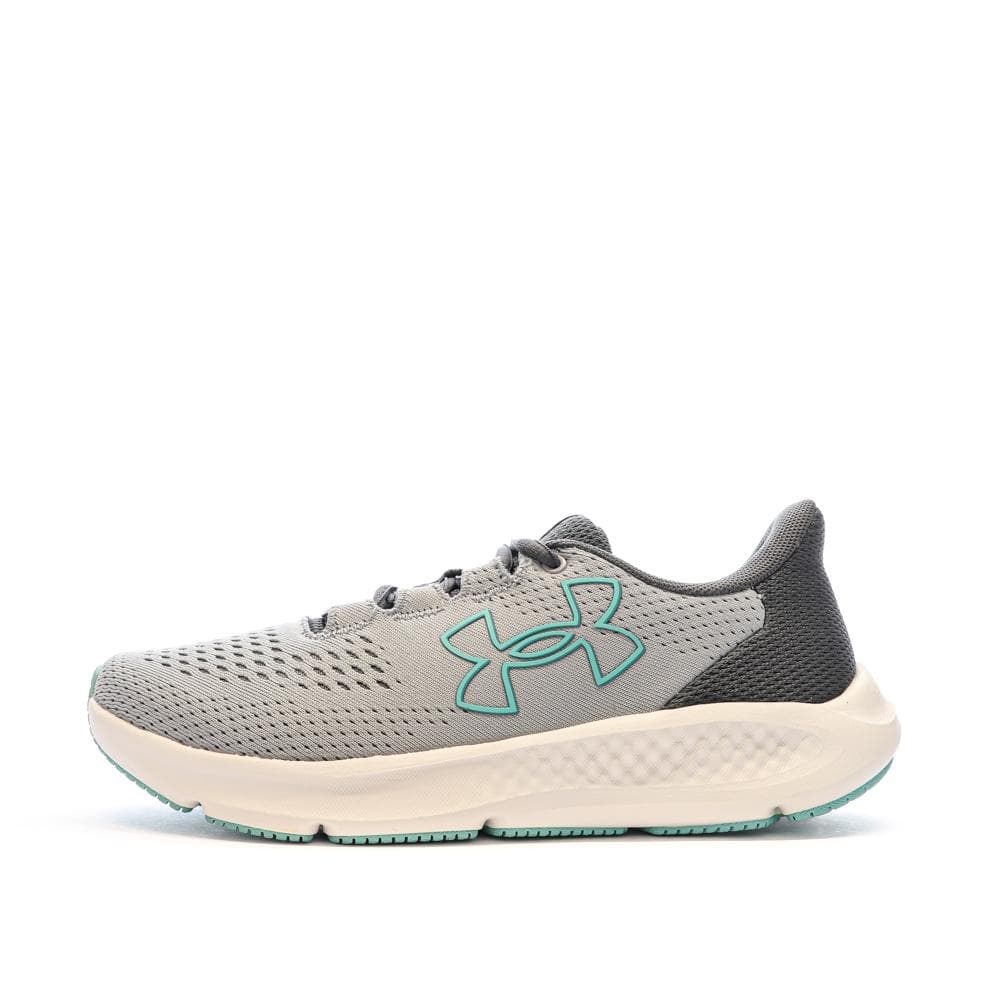 Chaussures de Running Grise/Turquoise Femme Under Armour Charged Pursuit 1