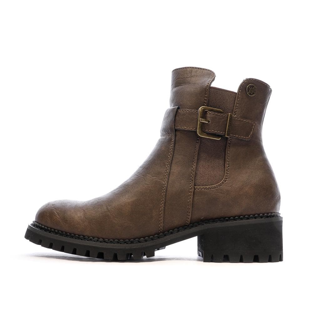 Bottines Marron Femme Chattawak TOYA 1