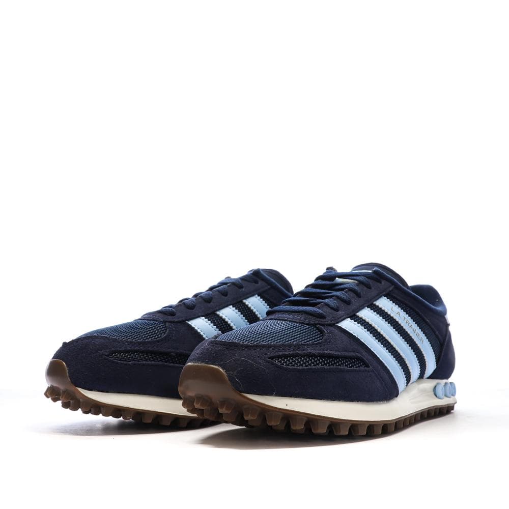 Baskets Marine/Bleu Homme Adidas La Trainer 6