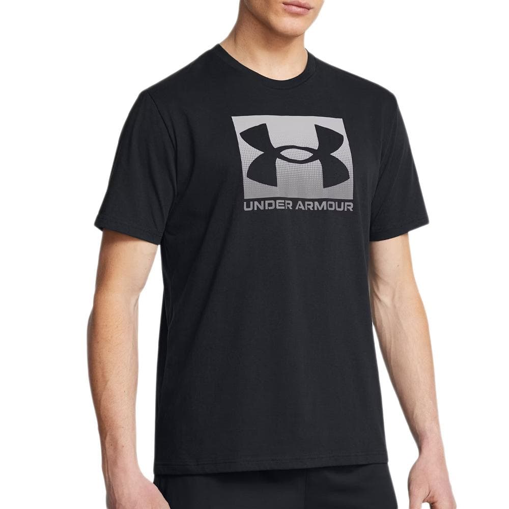 T-Shirt Noir Homme Under Armour Boxed Updated 1