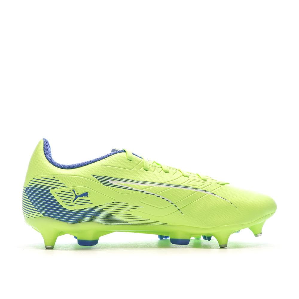Chaussures de Foot Jaune Fluo Homme Puma Ultra 5 Play MxSG 2
