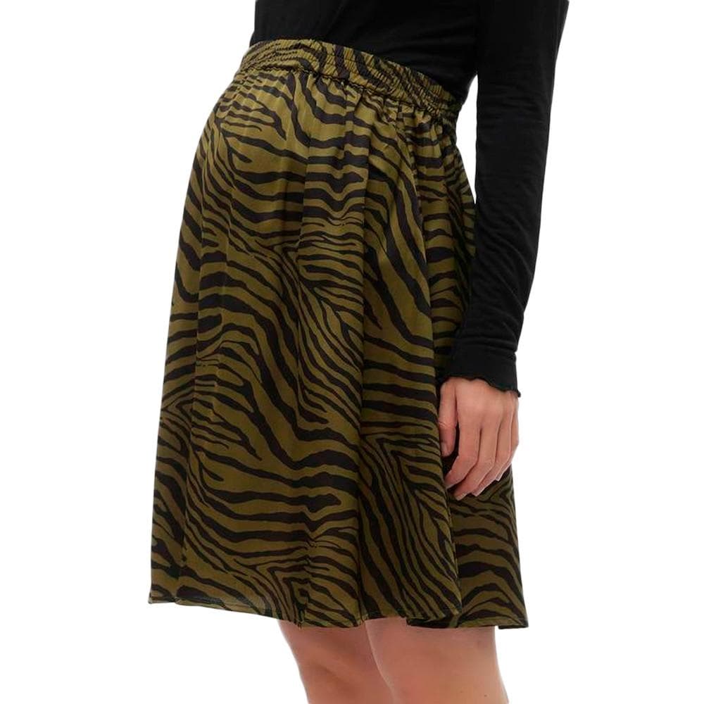 Jupe Kaki/Noir Femme Mamalicious Eandra 1