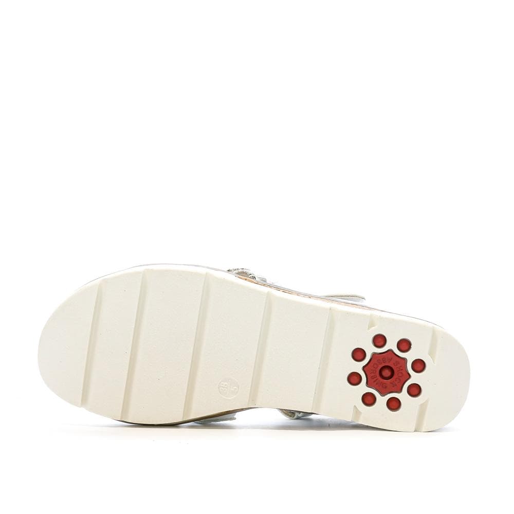 Sandales Blanches Femme RELIFEJubroie 5