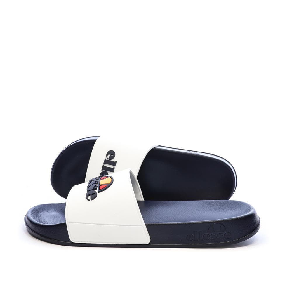 Claquettes Blanc/Marine Homme Ellesse Eric 1