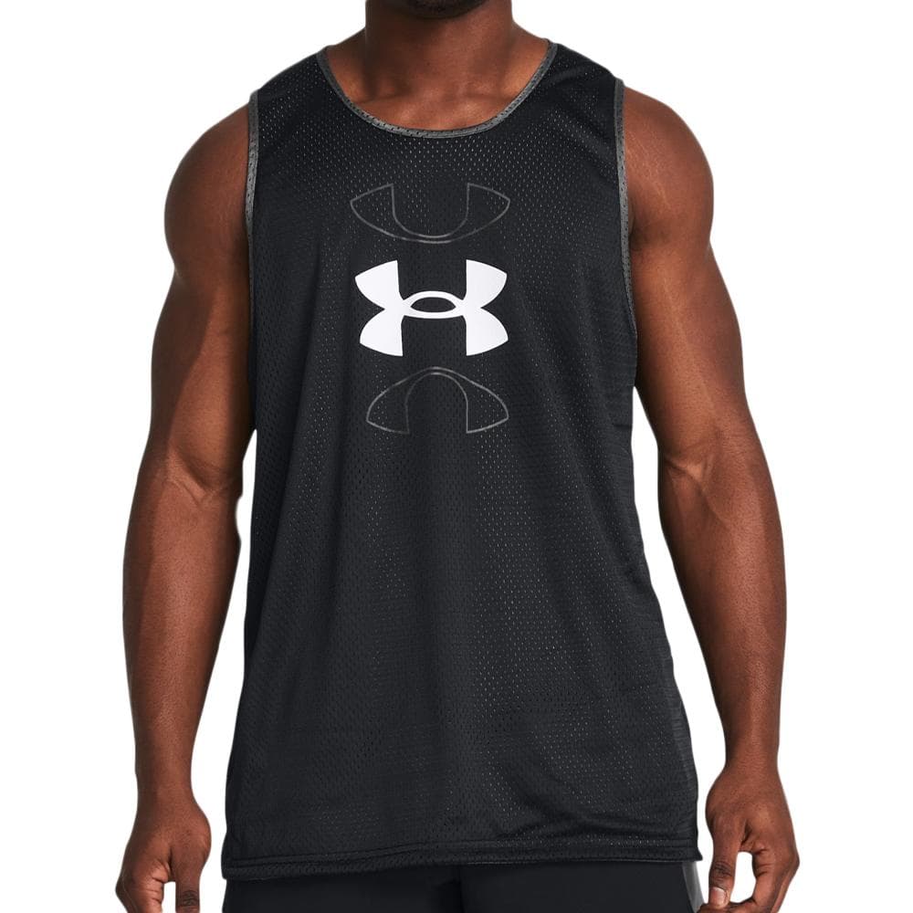 Débardeur Réversible Gris/Noir Homme Under Armour Baseline 2