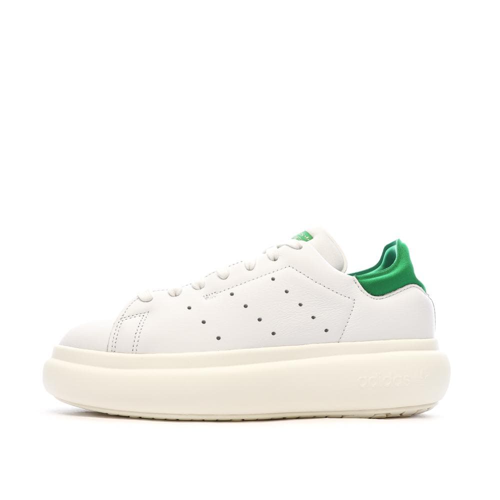 Baskets Blanche/Verte Femme Adidas Stan Smith 1