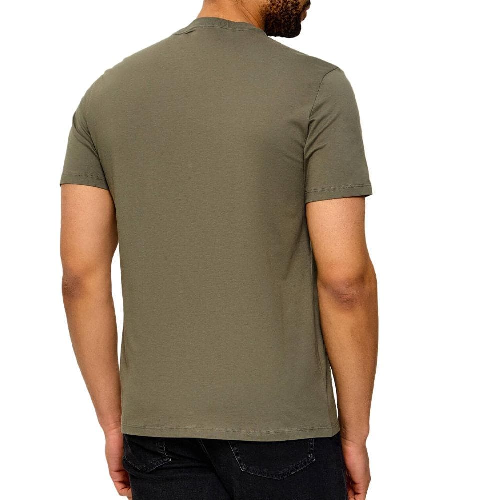 T-Shirt Kaki Homme Calvin Klein Jeans LV04RG800G 2