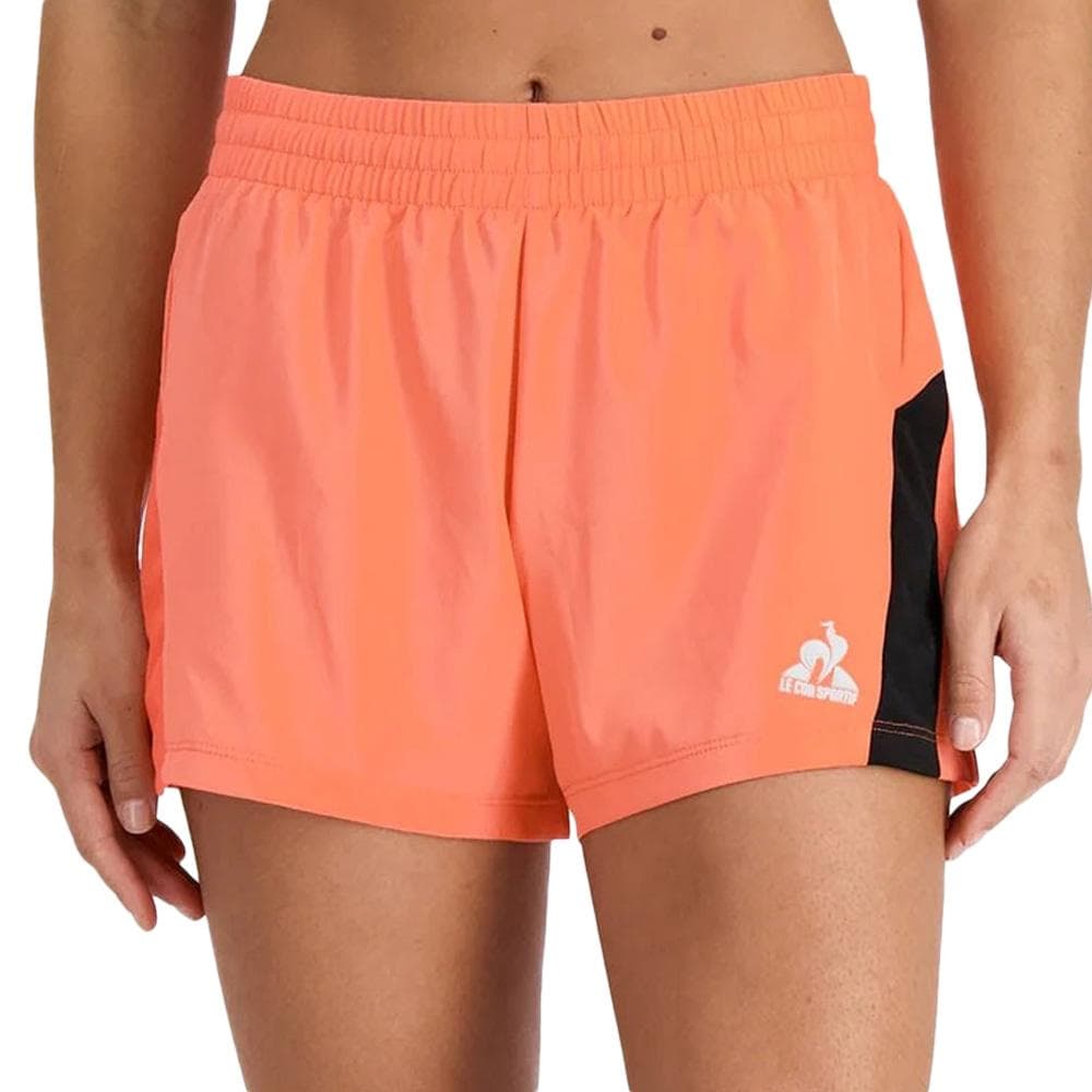 Short de Sport Orange Femme Le Coq Sportif Training N°1 1