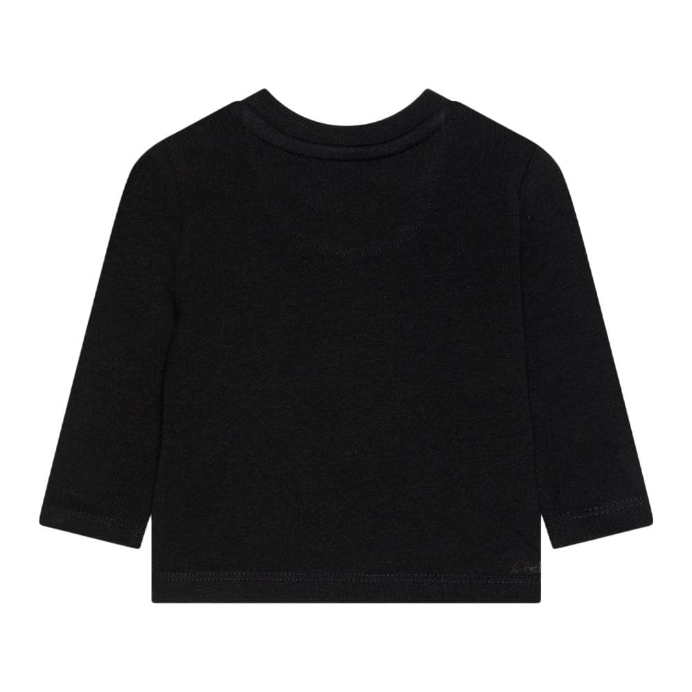 T-shirt Manches Longues Noir Garçon Calvin Klein Jeans Hero 2