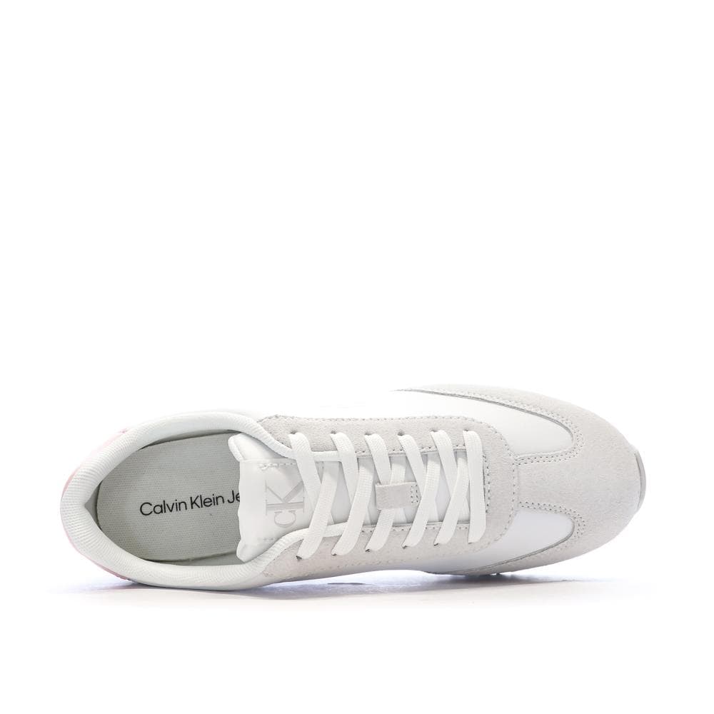 Baskets Blanches Femme Calvin Klein Jeans Runner 3