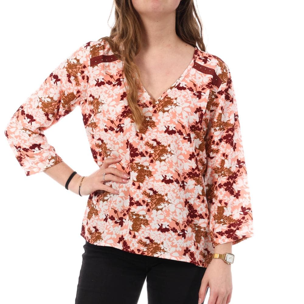 Chemise Rose/Rouge Femme Kaporal CHARI 1