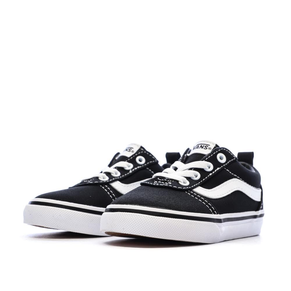 Baskets Noires/Blanches Enfant Vans Ward Slip-on 6