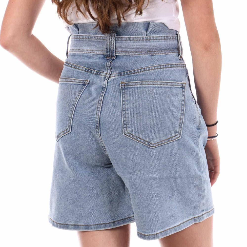 Short Mom Bleu Femme Monday Premium LW786 2