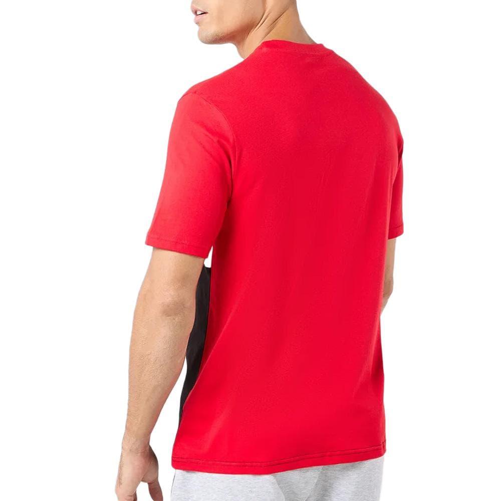 T-shirt Rouge/Noir Homme Fila Flat Matte 2