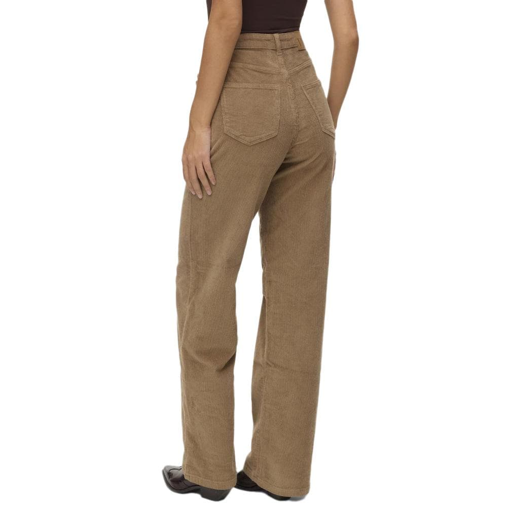 Pantalon Velours Beige Femme Vero Moda Tessa 2