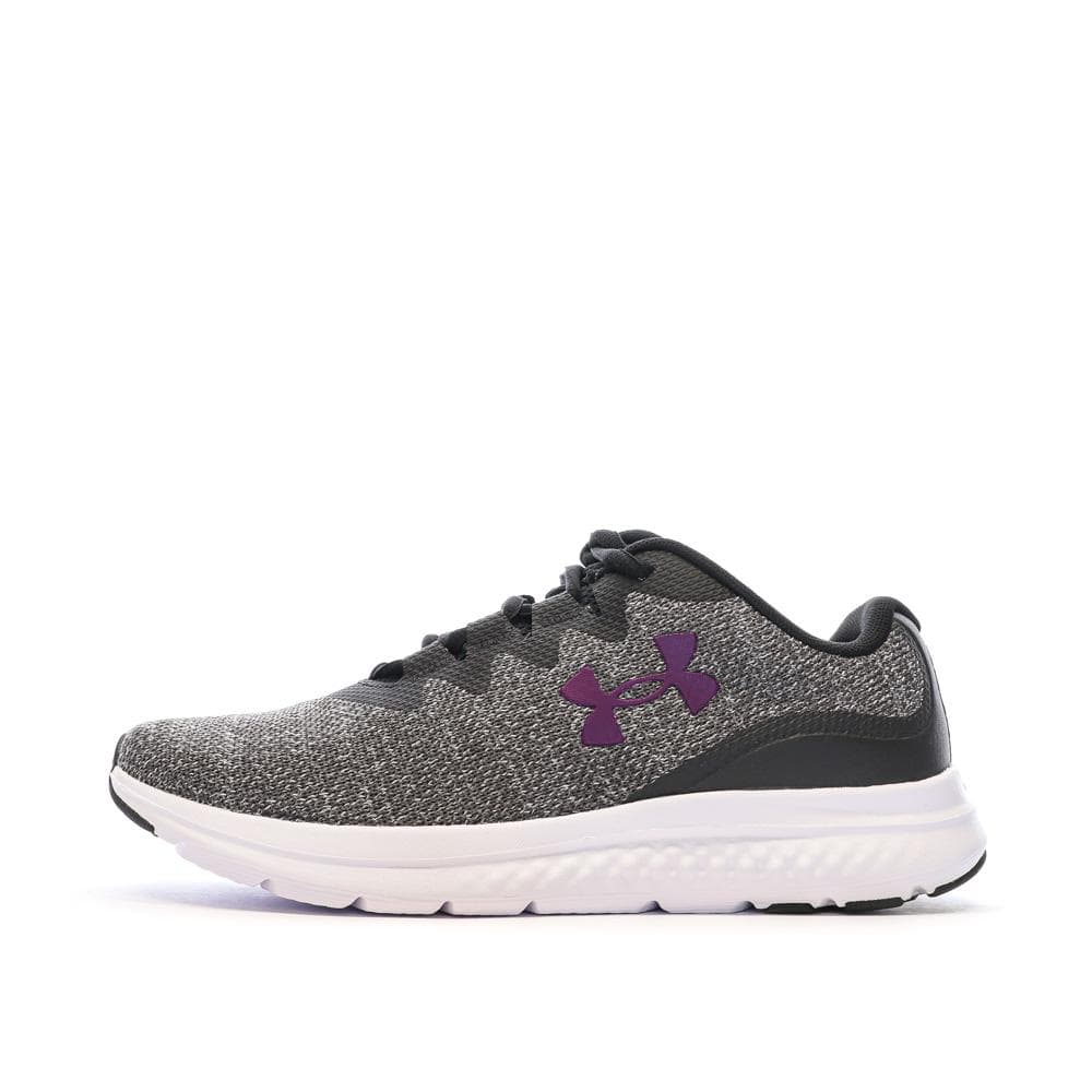 Chaussures de running Grises/Violettes Femme Under Armour Charged 1