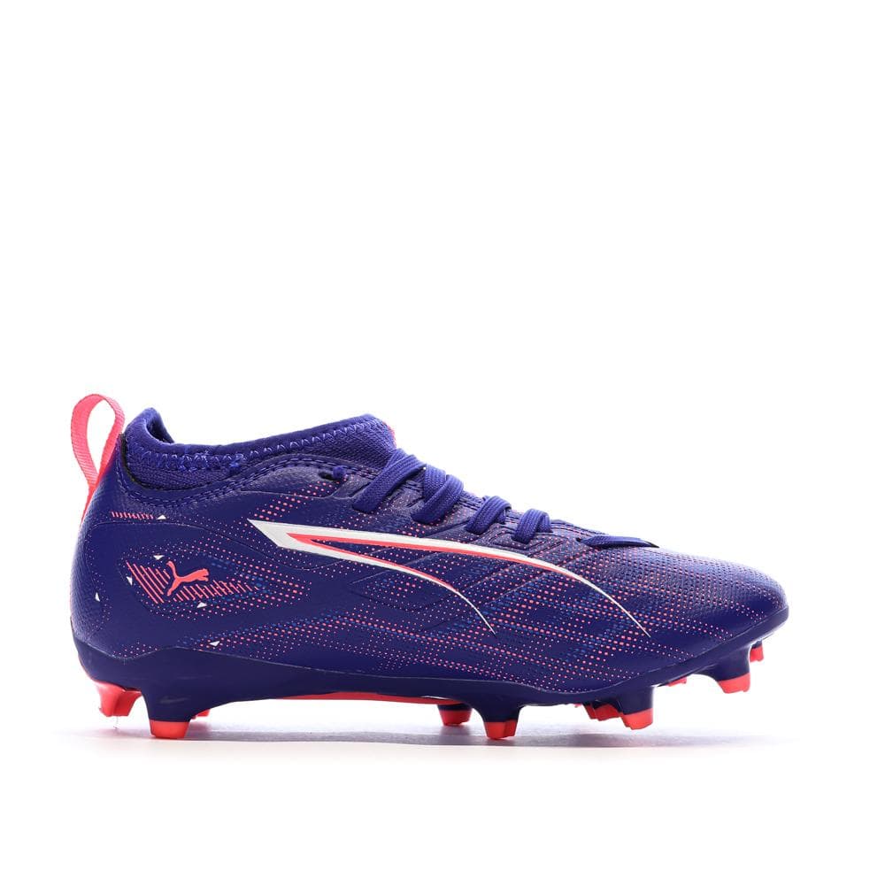 Chaussures de Foot Violet Junior Puma Ultra 5 Match FG/AG 2