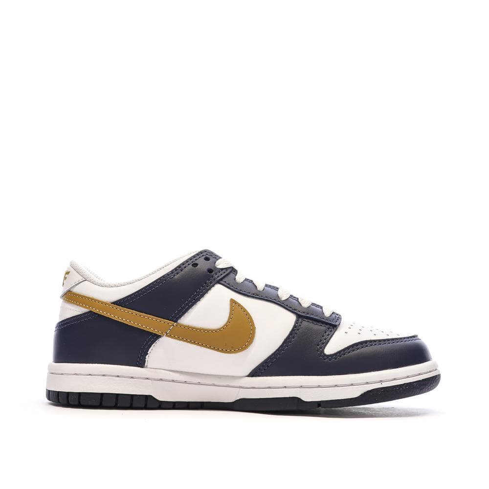 Baskets Bleu/Marron Junior Nike Dunk Low 2