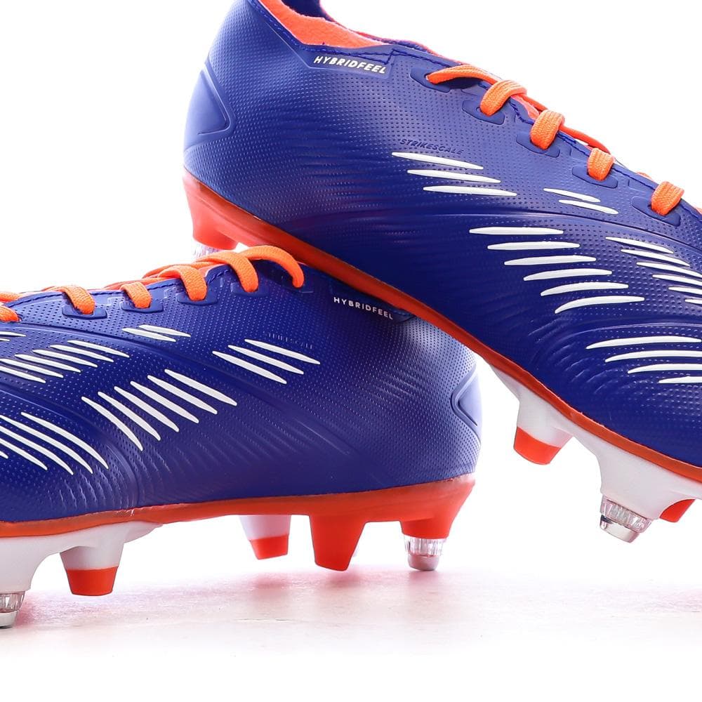 Chaussures de Foot Bleu Homme Adidas Predator League SG 7