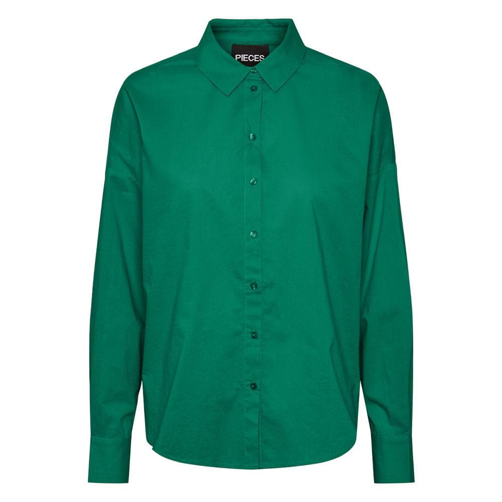 Chemise Manches Longues Vertes Femme Pieces Tanne 1