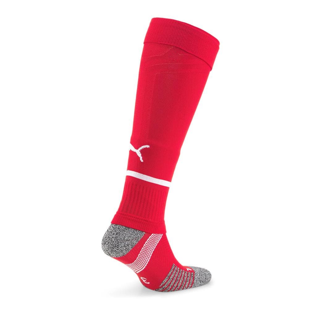 Chaussettes de Football Rouges Puma Om Home Pro Band 2