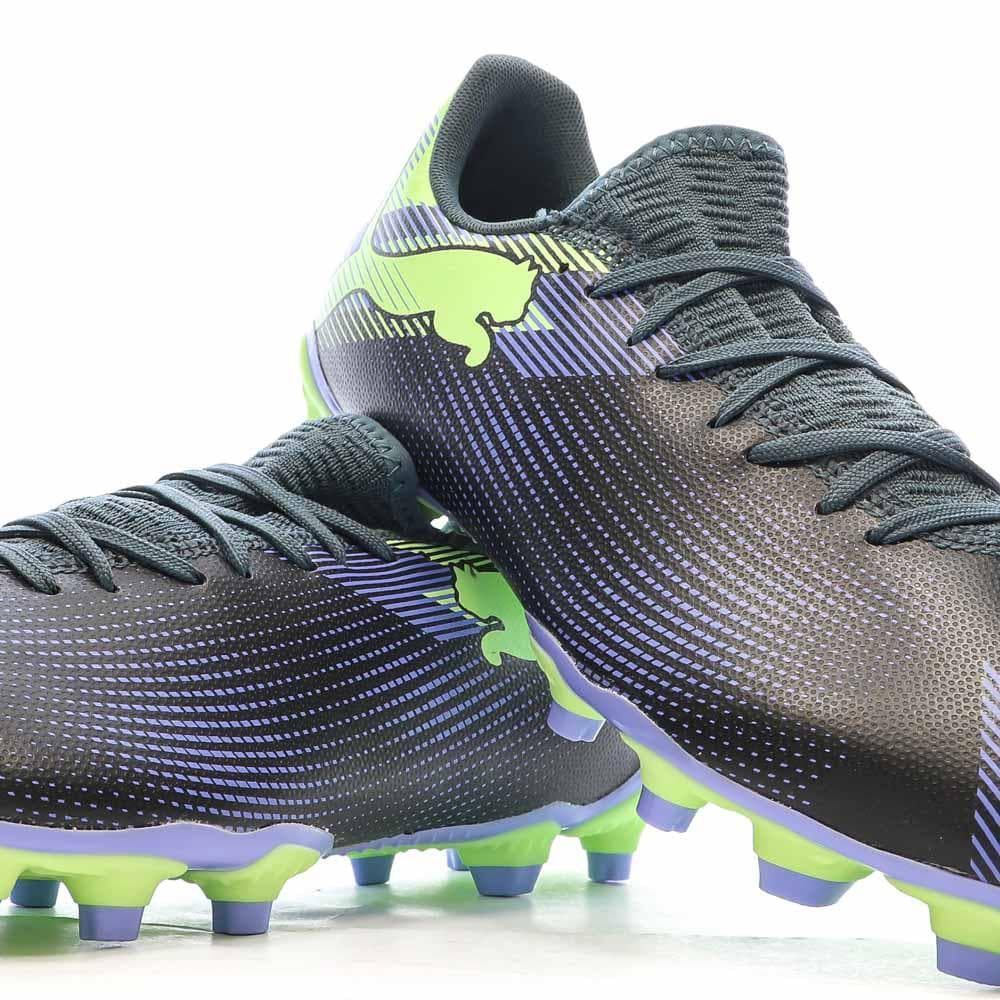 Chaussures de Foot Violet/Jaune Homme Puma Future 7 Play FG/AG 7