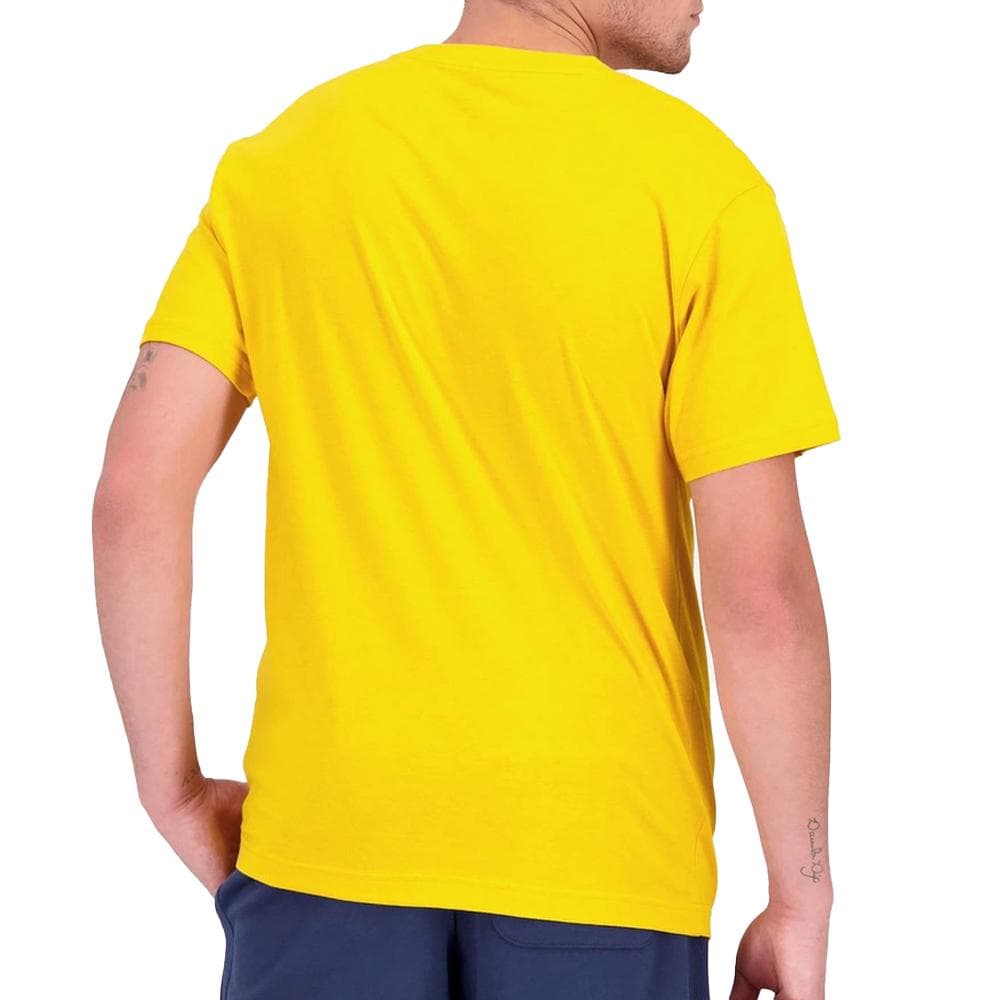 T-shirt Jaune Homme New Balance Seasonal 2
