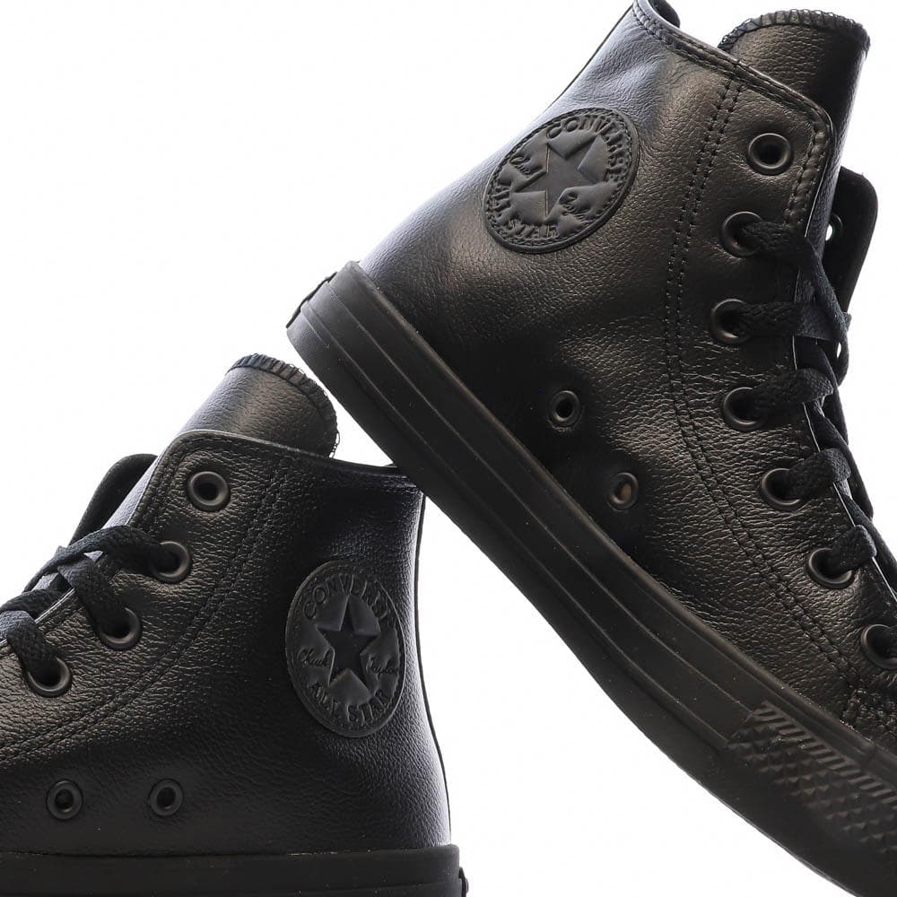 Baskets Noires Homme Converse Black Mono 7
