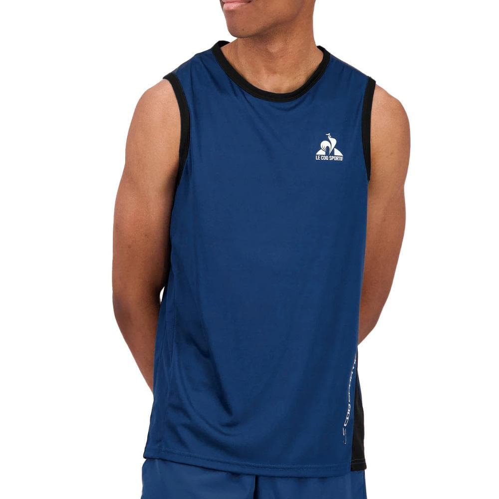 Débardeur de Sport Bleu Homme Le Coq Sportif Ess 1
