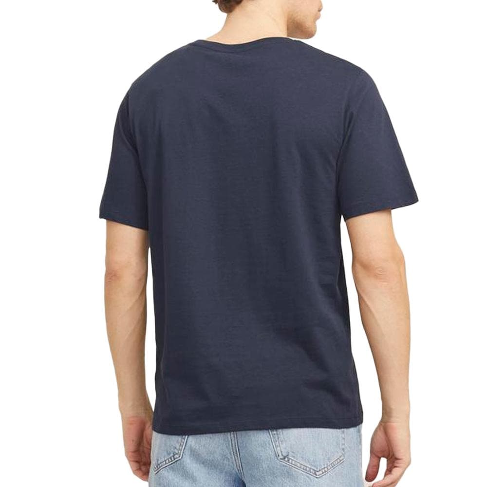 T-Shirt Marine Homme Jack & Jones Cyber 2