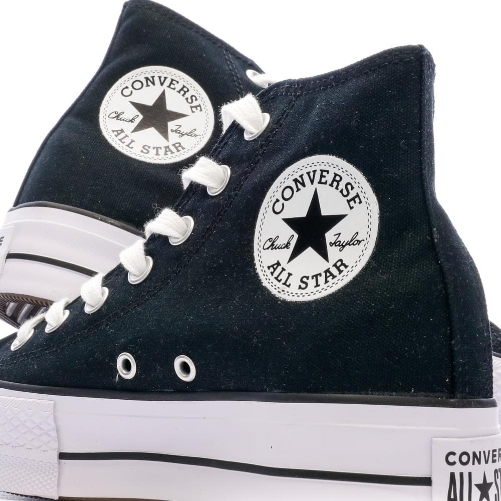 Baskets Noir Femme Converse Chuck Taylor All Star Platform 7