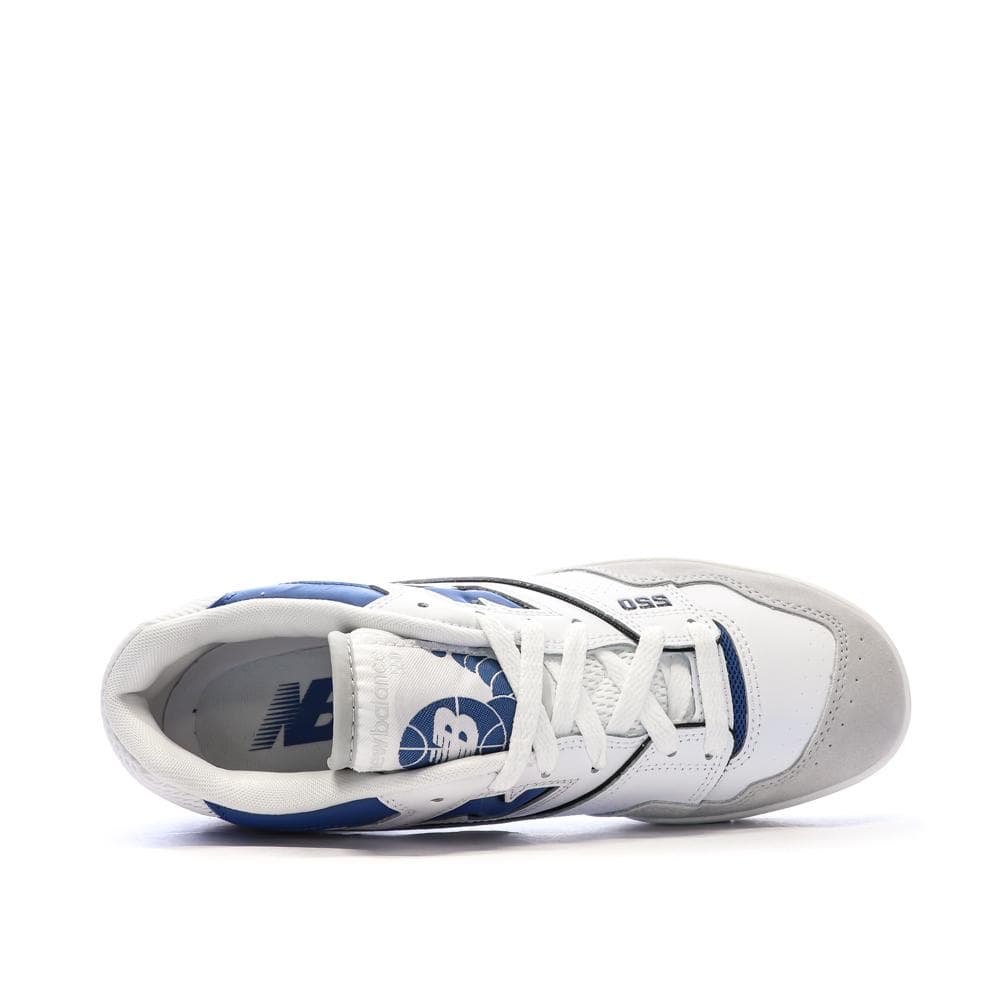 Baskets Blanc/Bleu Homme New Balance 550 ESA 4