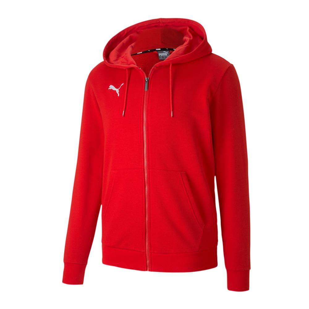 Sweat Zippé Rouge Homme Puma Teamgoal 1