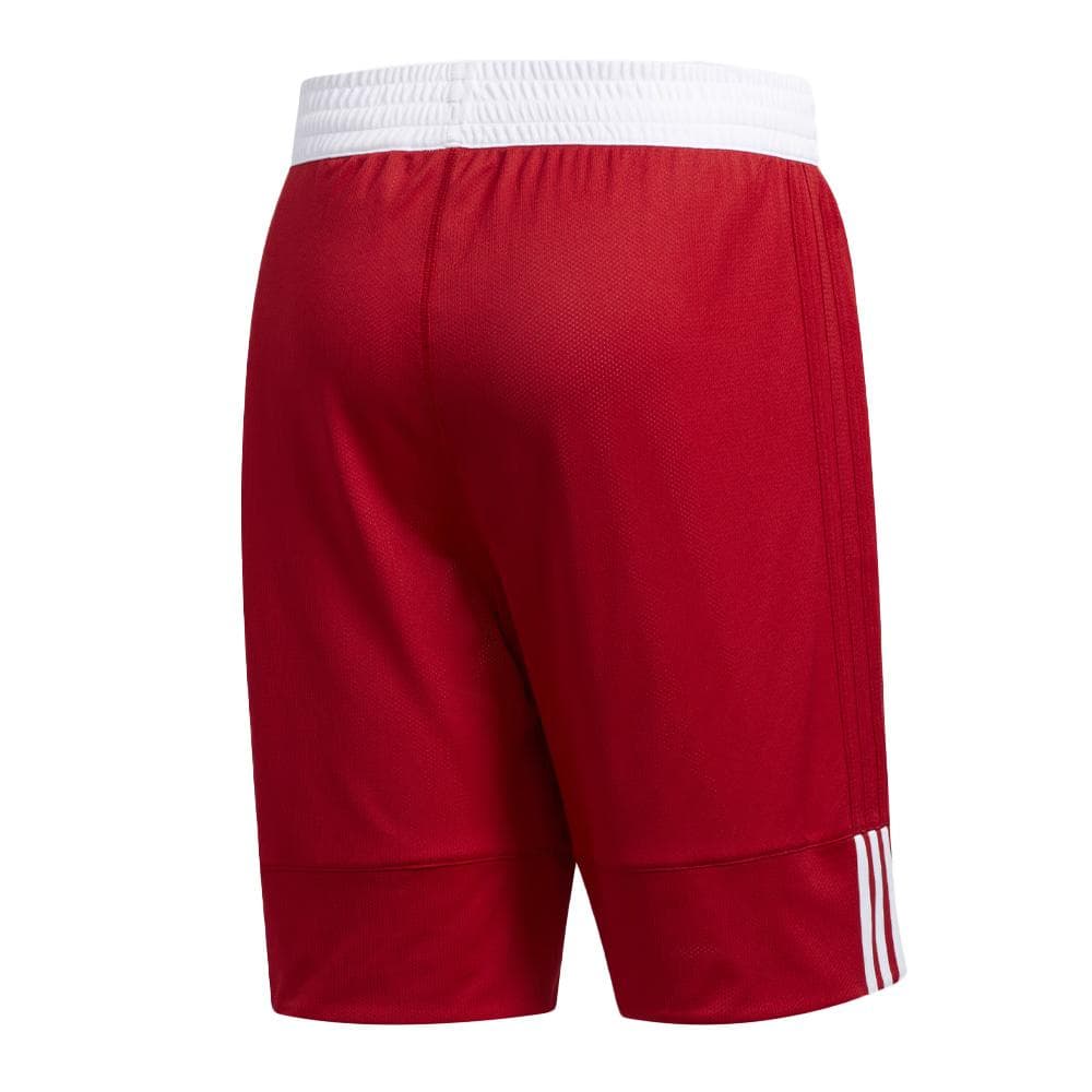 Short de Sport Rouge Homme Adidas 3g Spee 2