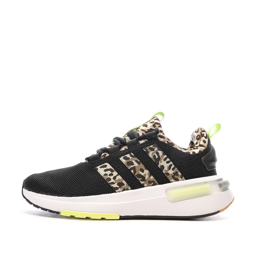 Chaussures de running Noires/Jaunes Femme Adidas Racer 1
